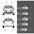 Żarówka w5w led t10 12V m-tech