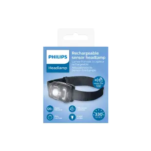 Latarka czołowa LED ładowalna Philips