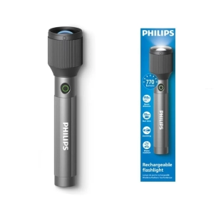 Mocna latarka akumulatorowa philips 770lm 90m SFL5143