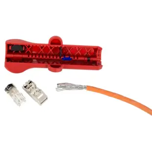 Ściągacz izolacji osłonek do skrętki  4,8-10mm Weicon No. 10
