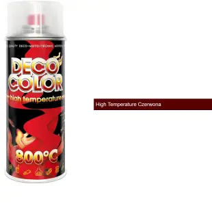 farba żaroodporna czerwona spray
