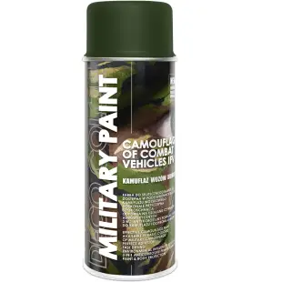Farba do kamuflażu w sprayu RAL6014 olive drap