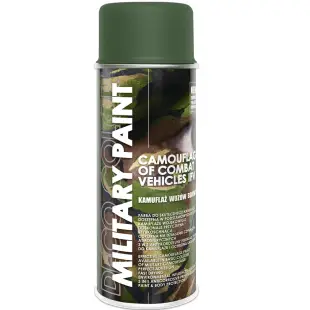 Farba do kamuflażu w sprayu RAL 6003 olive green