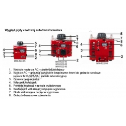 Autotransformatory regulowane3000VA 3kVA  250V M10-522-30